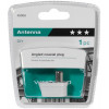 VIVANCO COAX PLUG ANGLED white - (48008)