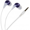 VIVANCO FUSION EARPHONES 1.2m white purple - (26773C)
