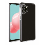 VIVANCO ROCK SOLID COVER CASE SAMSUNG A32 5G transparent black backcover - (62450)