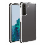 VIVANCO ROCK SOLID COVER CASE SAMSUNG S21 PLUS transparent black backcover - (62405)