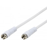 VIVANCO SAT CONNECTION CABLE F PLUG 3m white - (48111)