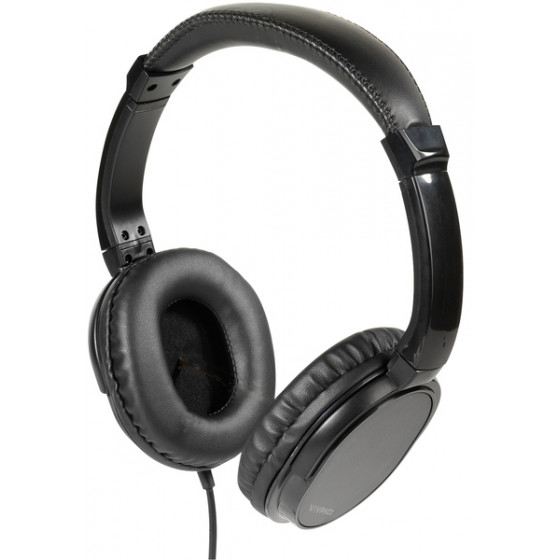 VIVANCO TV HEADPHONES WITH JACK black - (38906)
