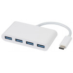 VIVANCO TYPE C SUPER SPEED HUB 4 PORTS - (34292)