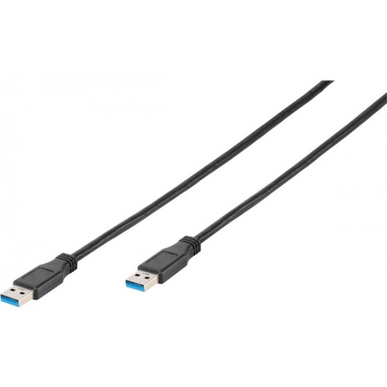 VIVANCO USB 3.1 GEN1 TYPE A TO TYPE A USB CABLE 1.8m black - (45249)