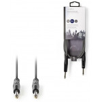 NEDIS Mono Audio Cable 6.35 mm Male 6.35 mm Male Nickel Plated 1.5m - (COTH23000GY15)