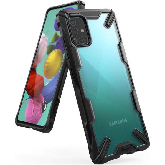 Ringke Fusion X Galaxy A51 Black - (FUSG0037)