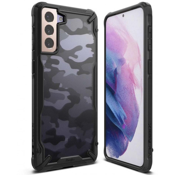 Ringke Fusion X Galaxy S21 Plus Camo Black - (XDSG0045)