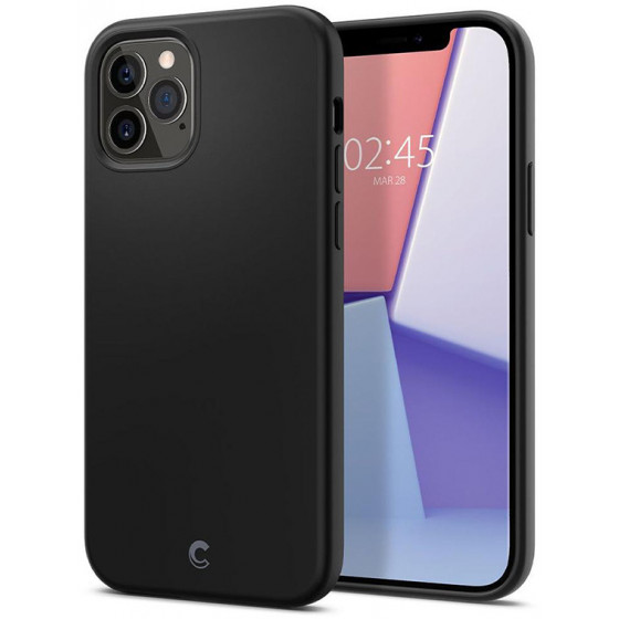 Spigen Cyrill Silicone Iphone 12 / 12 Pro Black - (ACS01736)