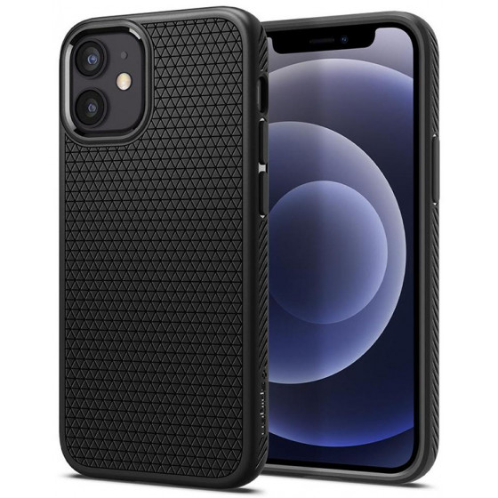 Spigen Liquid Air Iphone12 Mini Mattte Black - (ACS01744)