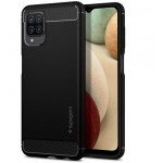 Spigen Rugged Armor Galaxy A12 Matte Black - (ACS02786)