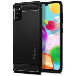 Spigen Rugged Armor Galaxy A41 Matte Black - (ACS00875)