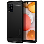 Spigen Rugged Armor Galaxy A42 5G Matte Black - (ACS02113)