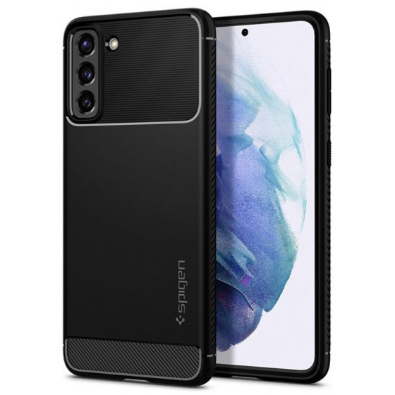 Spigen Rugged Armor Galaxy S21 Plus Matte Black - (ACS02385)