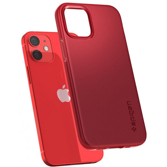 Spigen Thin Fit Iphone 12 Mini Red - (ACS02257)