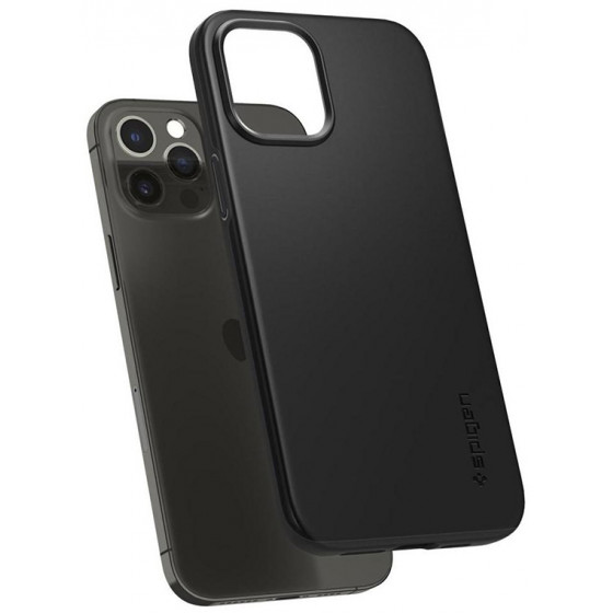 Spigen Thin Fit Iphone 12 Pro Max Black - (ACS01612)