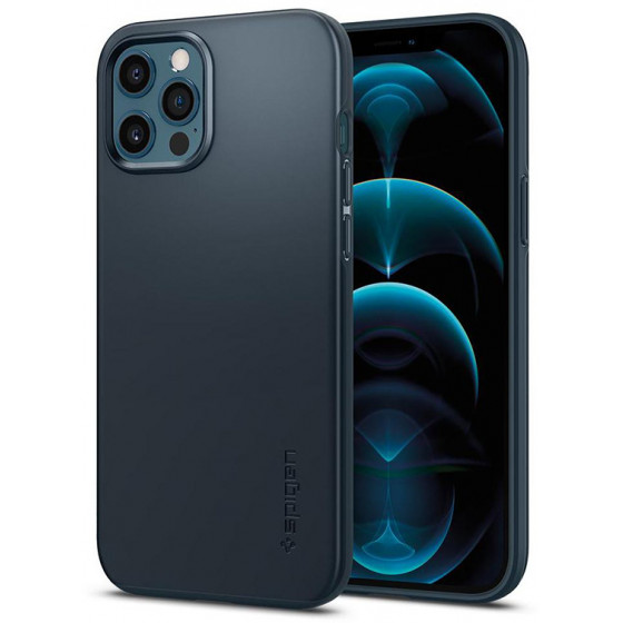 Spigen Thin Fit Iphone 12 Pro Max Metal Slate - (ACS02293)