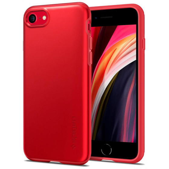 Spigen Thin Fit Pro Iphone 7 / 8 / SE 2020 Red - (ACS01340)