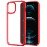 Spigen Ultra Hybrid iPhone 12 / 12 Pro Red - (ACS01704)