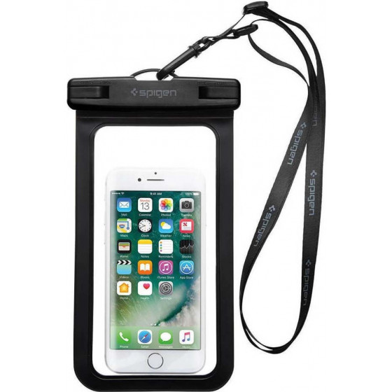 Spigen Velo A600 IPX8 Certified Universal Waterproof Case Black - (000EM21018)