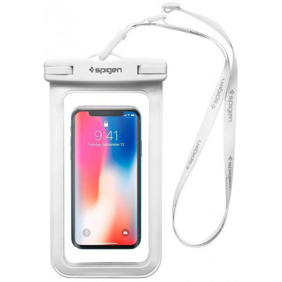 Spigen Velo A600 IPX8 Certified Universal Waterproof Case White - (000EM23353)