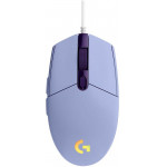 Logitech Gaming Mouse G102 LightSync RGB Lilac - (910-005854)