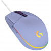 Logitech Gaming Mouse G102 LightSync RGB Lilac - (910-005854)