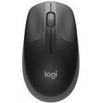 Logitech M190 Full-Size Wireless Mouse Black - (910-005905)