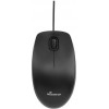 MediaRange Optical Mouse Corded 3-Button Silent-click Black Wired - (MROS212)