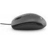 MediaRange Optical Mouse Corded 3-Button Silent-click Black Wired - (MROS212)
