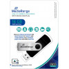 MediaRange USB combo flash drive with micro USB OTG plug 16GB - (MR931-2)