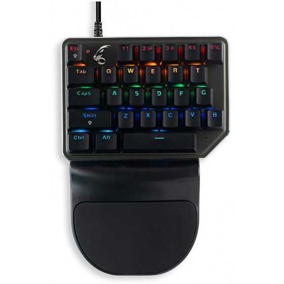 MediaRange wired mechanical Gaming pad with RGB effect - (MRGS100)