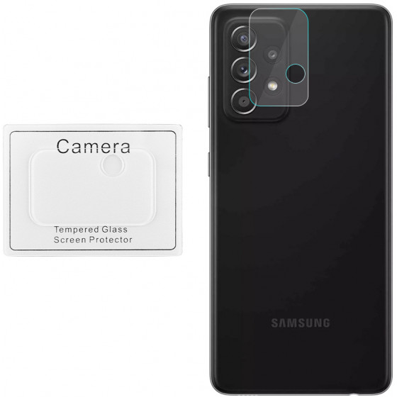 VOLTE-TEL TEMPERED GLASS SAMSUNG A52 4G A525 9H 0.30mm FOR CAMERA - (5205308288661)