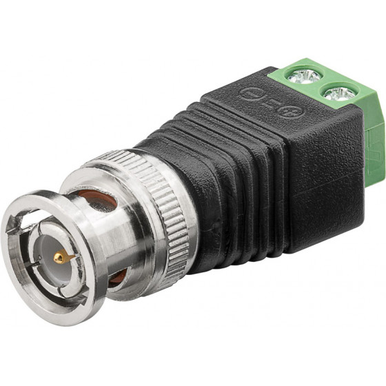 GOOBAY ����� BNC �������� �� terminal block 2pin 10��� - (76738)