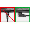 GOOBAY ������� ����������� Euro ������� 2x0.75mm 0.5m ����� - (56588)