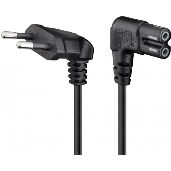 GOOBAY ������� ����������� Euro ������� 2x0.75mm 0.5m ����� - (56588)