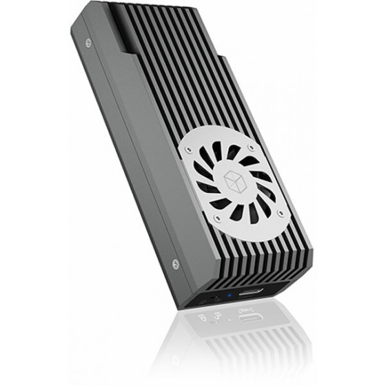 RAIDSONIC ICY BOX External Type-C enclosure for M.2 NVMe SSD - (IB-1822MF-C31)