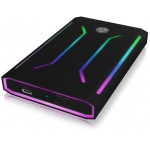 RAIDSONIC ICY BOX RGB illuminated enclosure for 2.5 SATA SSD - (IB-G226L-C31)