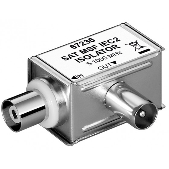 GOOBAY SAT isolator ������� 5MHz - 1000MHz ����� - (67235)