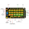 Keyestudio MEGA Sensor Shield V1 ������� �� Arduino - (KS0006)
