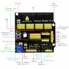 Keyestudio sensor shield V5 ������� �� Arduino - (KS0004)