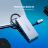 ORICO docking station MC-U501P USB Type-C 5-ports ���� - (MC-U501P-GY-BP)