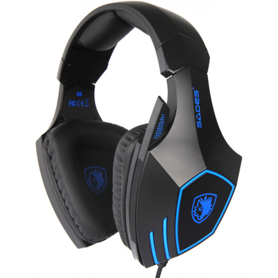 Sades gaming headset 3.5mm 50mm ����� - (SA-819)