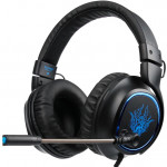 Sades gaming headset USB 50mm 7.1CH LED ����� - (SA-R6)