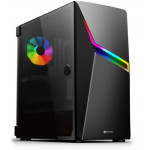 Sades PC case Niu mid tower 423x210x453mm 1x fan ������� ������ ����� - (SA-NIUAK2)
