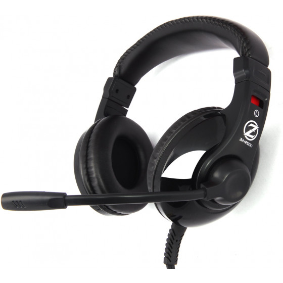 Zalman gaming headset 3.5mm 40mm ����� - (ZM-HPS200)