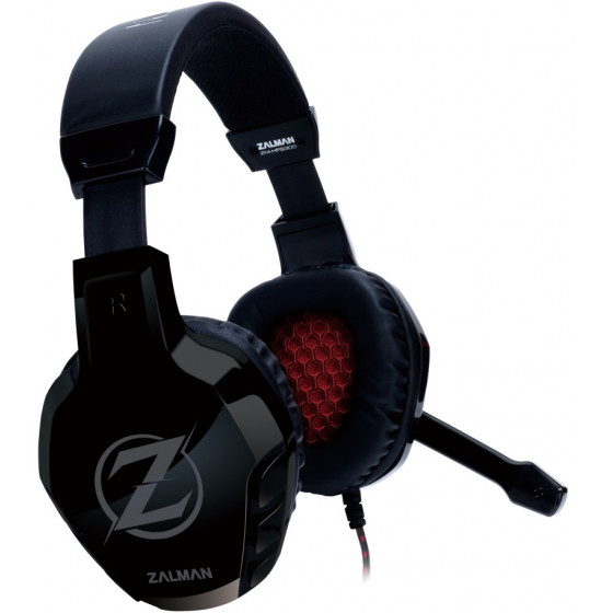Zalman gaming headset 3.5mm 50mm ����� - (ZM-HPS300)