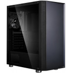 Zalman PC case R2 mid tower 420x207x457mm 1x fan ������� ������ ����� - (R2-BK)