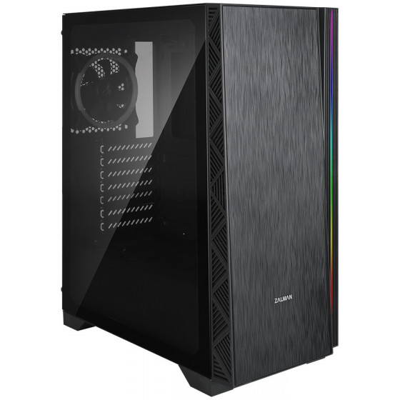 Zalman PC case Z3 NEO mid tower 410x210x480mm 2x fan ������� ������ - (ZM-Z3-NEO)