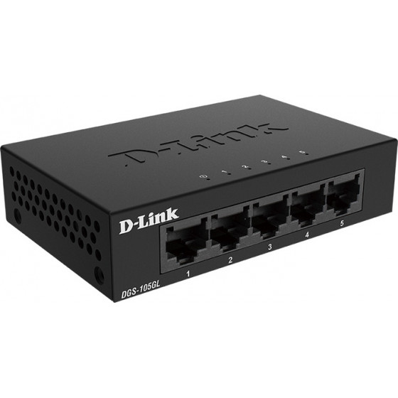 D-LINK 5-Port Gigabit Unmanaged - (DGS-105GL)