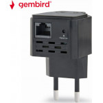 Gembird wifi repeater 300mbps black - (WNP-RP300-03-BK)